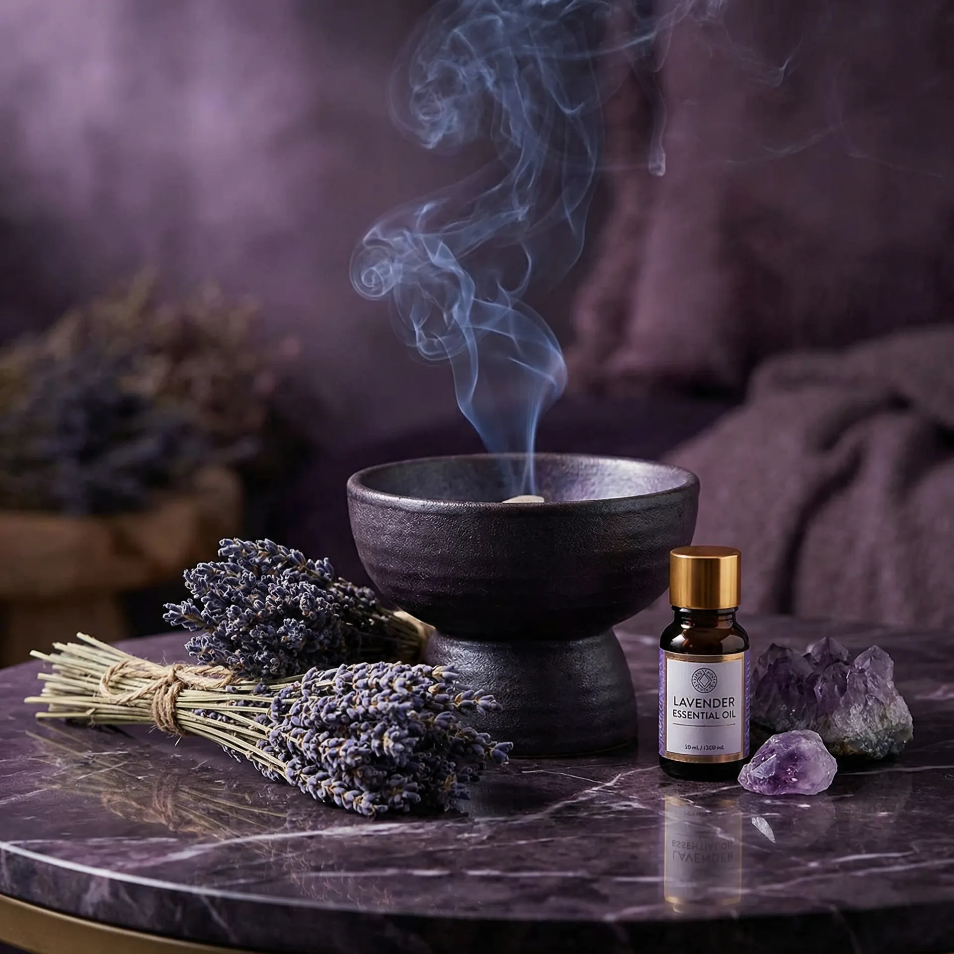 助眠薰衣草香薰 - 翁与小莹凌晨欢爱 | 灵性好物